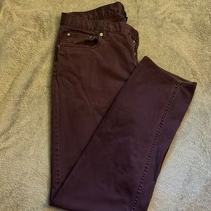 Men’s Purple Jeans